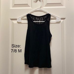 Girls Top Black
